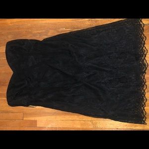 Black Lace Dress